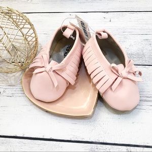 Baby Girl Pink Moccasins